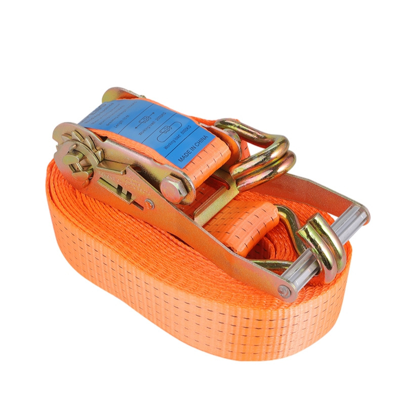 Ratchet tie down 2000kg~5000kg 50mm Truck Belt Cargo Lashing Ratchet Tie Down Strap For Cargo