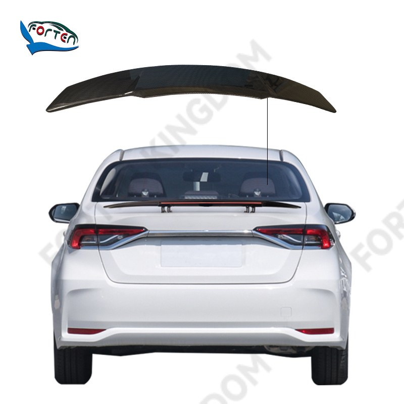 Car decoration ABS carbon fiber rear wing electric rear spoiler Car spoiler wings For Toyota Corolla 2015-2022 automatic spoiler