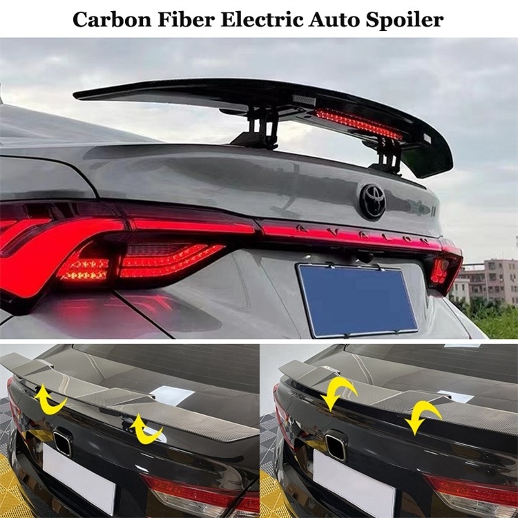 Carbon Fiber Intelligent Car Trunk Spoiler Electronic Car Rear Wing Spoiler For Chevrolet Camaro 2010-2022