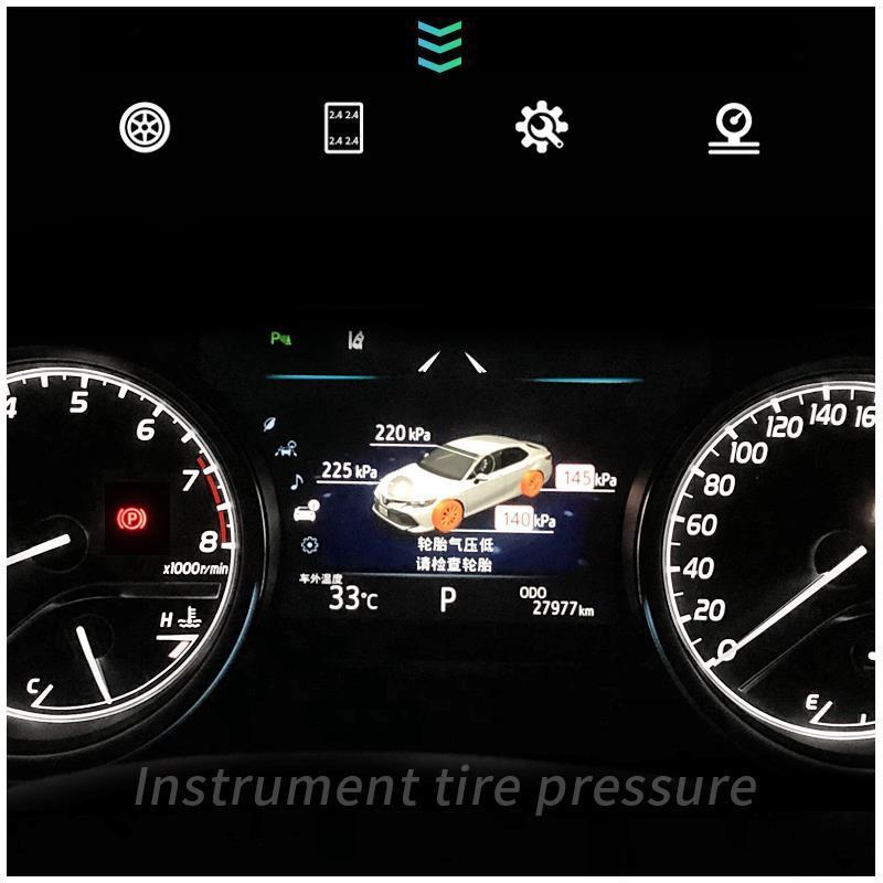 wholesale Black OBD Tire Pressure Monitor Display For Toyota Camry 2019 TPMS tire pressure gauge