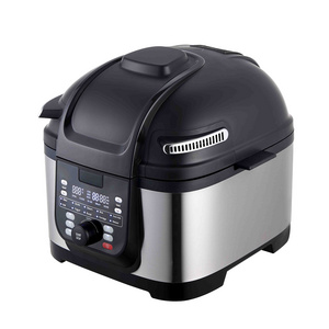 7.5L/8QT digital stainless steel smart air fryer 16-in-1 electric multi function cooker with Air Fryer air fryer Grill