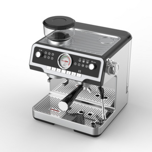 Ulka pump expresso coffee machine with bean grinder commercial coffee maker italian coffee machine for Mocha  Latte Cappuccino