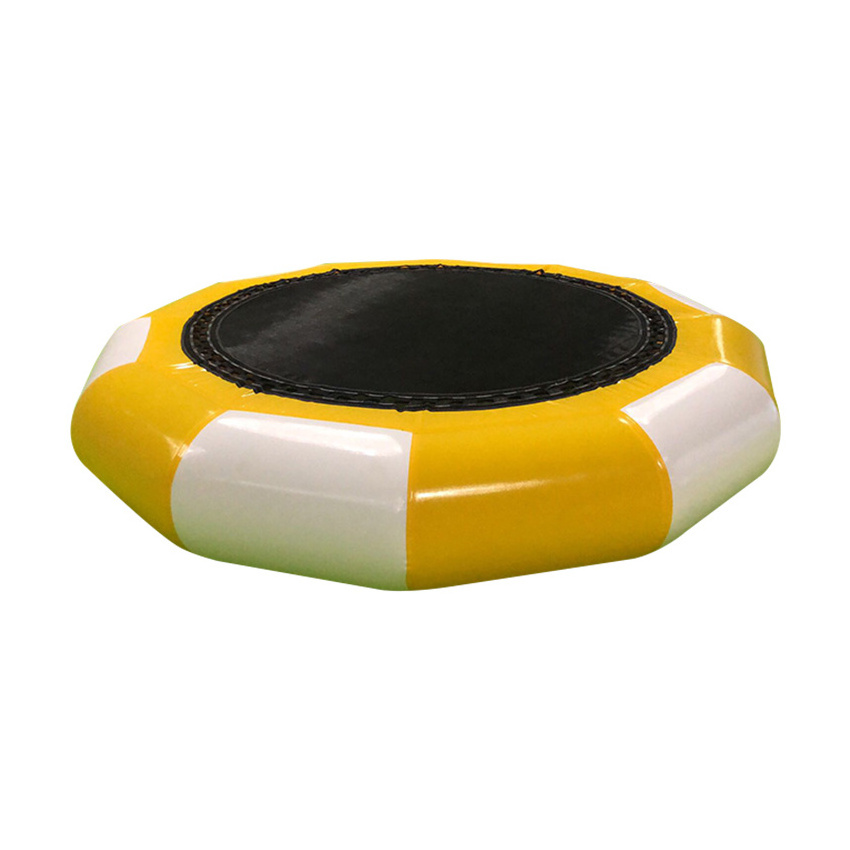 2M customized outdoor water amusement park inflatable bouncy bed water inflatable trampoline