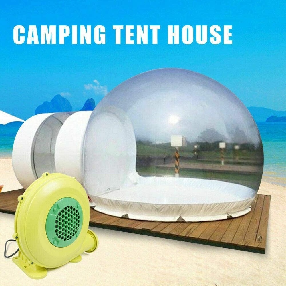 Factory Inflatable Bubble tent, 3M Eco Home Bubble Tent Camping Cabin Air Blower, Transparent Bubble-house for Advert