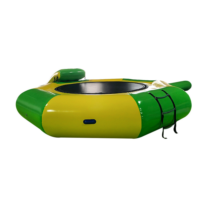 2M customized outdoor water amusement park inflatable bouncy bed water inflatable trampoline