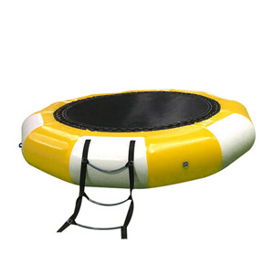 2M customized outdoor water amusement park inflatable bouncy bed water inflatable trampoline