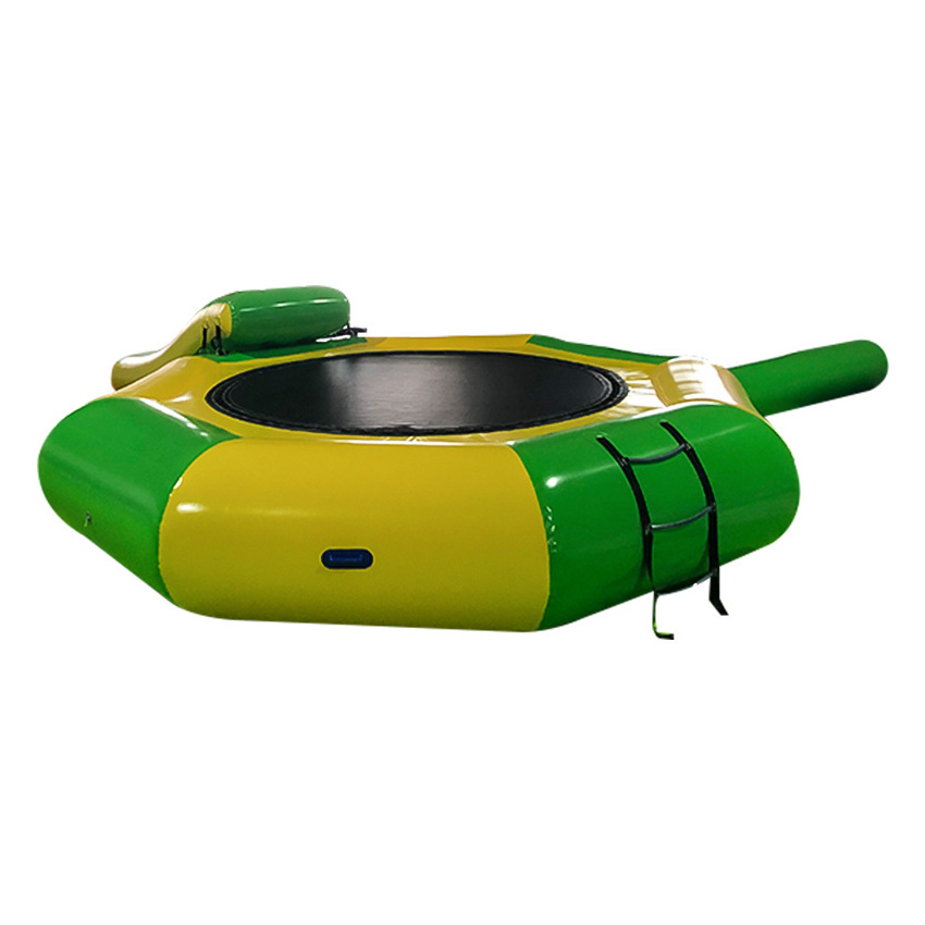 2M customized outdoor water amusement park inflatable bouncy bed water inflatable trampoline