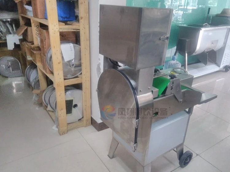 Automatic Vegetable Cutter Leek Celery Banana Cabbage Okra Leaf Vegetable Cutting Machine