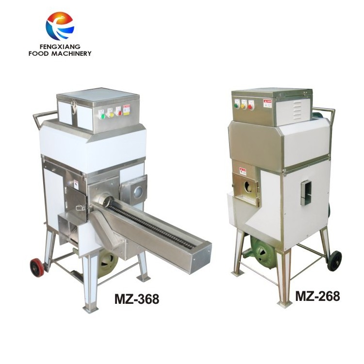 Industrial Automatic Sweet Corn Cutter Machine, Corn Cutting Peeler Machine