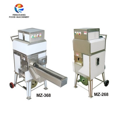 Industrial Automatic Sweet Corn Cutter Machine, Corn Cutting Peeler Machine