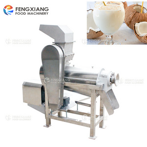 Beverage processing screw crushing type sugarcane commercial apple fruit juicer extractor machine