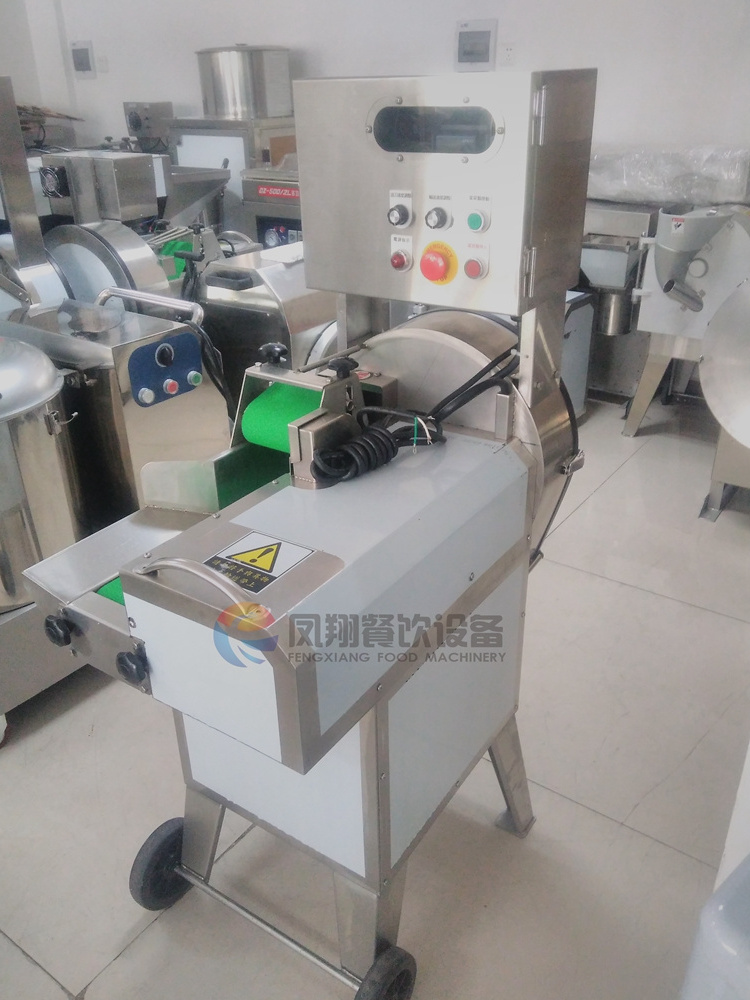 Automatic Vegetable Cutter Leek Celery Banana Cabbage Okra Leaf Vegetable Cutting Machine