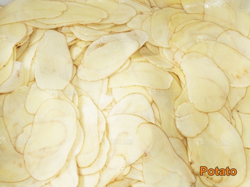 High Efficiency Potato onion Slicer Cutter Potato Chips Crisp Cutting Slicing Machine for food industry