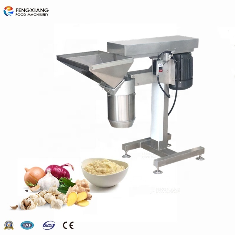 FC-307 SUS304 material Large Inlet Garlic Ginger Tomato Paste Grinding Chopper Making Machine for vegetable plant