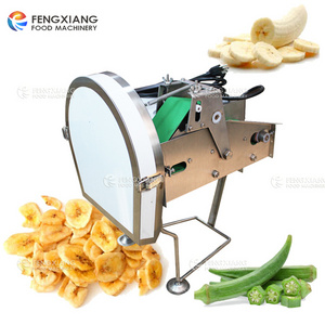 Portable Small Automatic Electric Banana Chips Okra Slicer