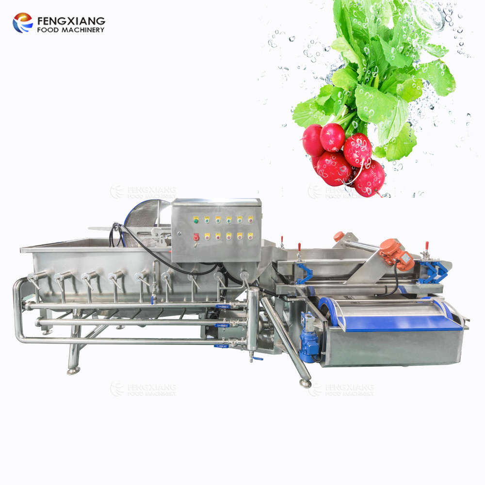 Circulation Water System Sweet Corn Washing Machine leaf Vegetable Washing Machine