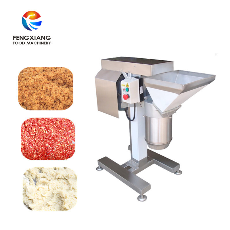 FC-307 SUS304 material Large Inlet Garlic Ginger Tomato Paste Grinding Chopper Making Machine for vegetable plant