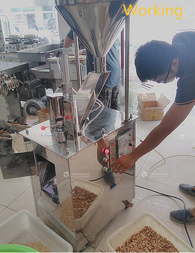 Thickness Adjustable Peanut Slicing Machine Almond Nut Slicer Machine