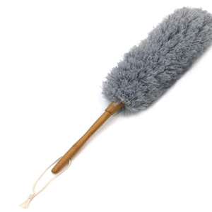 Wooden handle, Microfiber duster for household cleaning