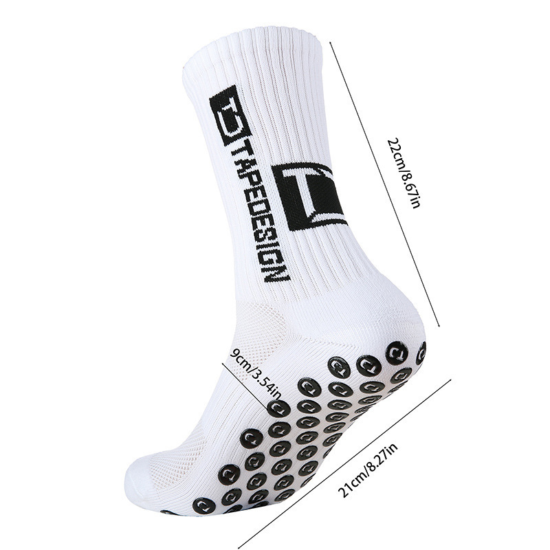 silicone dispensing socks soccer anti slip stockings grip design socks football athletic elite ankle socks