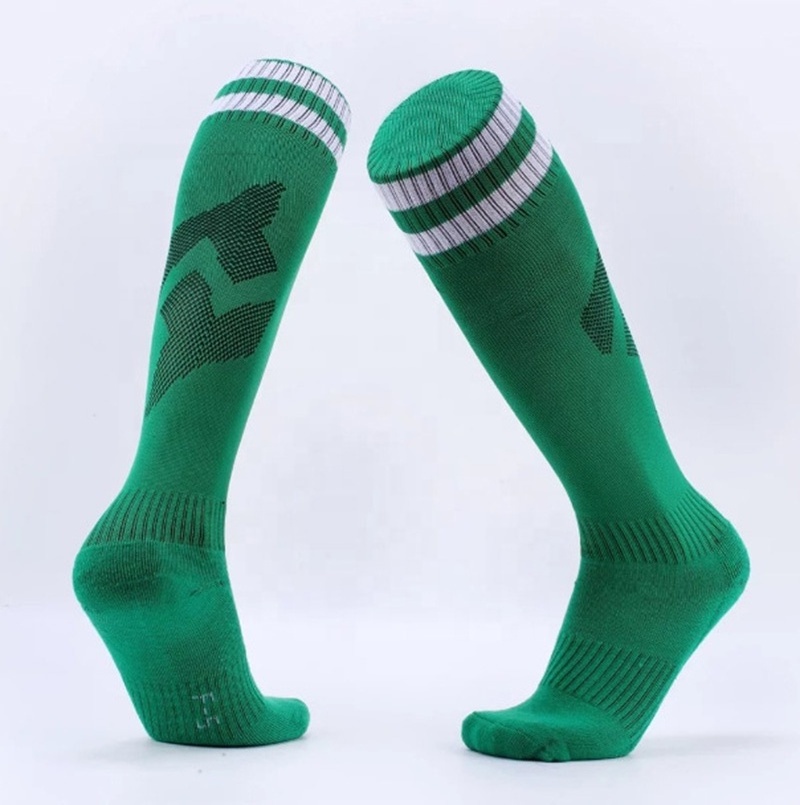 Cycling Football Men Sport Socks Summer Knitted Toe Socks Print Embroidery Short Long Anti Slip Compression Soccer Running