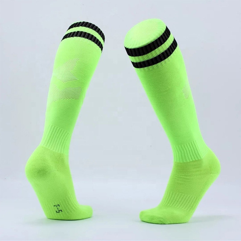 Cycling Football Men Sport Socks Summer Knitted Toe Socks Print Embroidery Short Long Anti Slip Compression Soccer Running