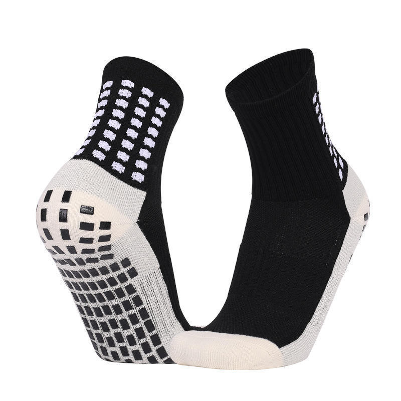 Wholesale Sock Non Slip Anti Slip Football Training Sports Athletic Socks Grip Socks For Men