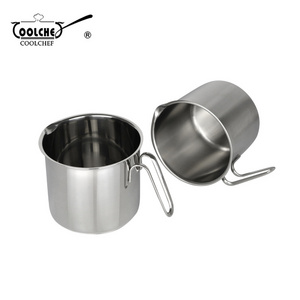 Stainless Steel Milk Pot Milk Boiling Pot