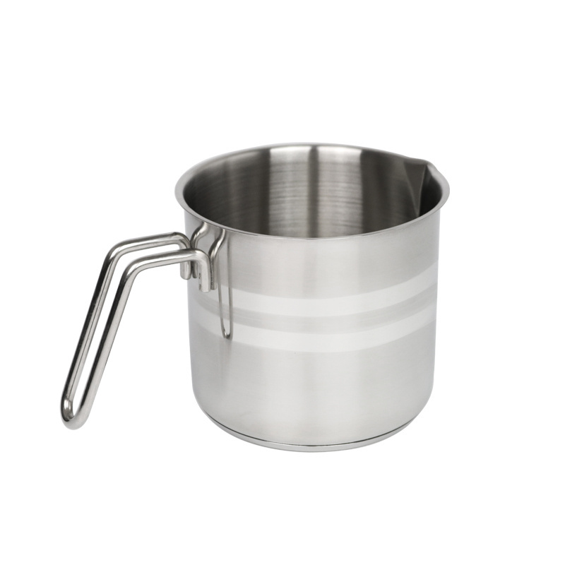 High Quality Milk Boiling Pot Stainless Steel Milk Pot