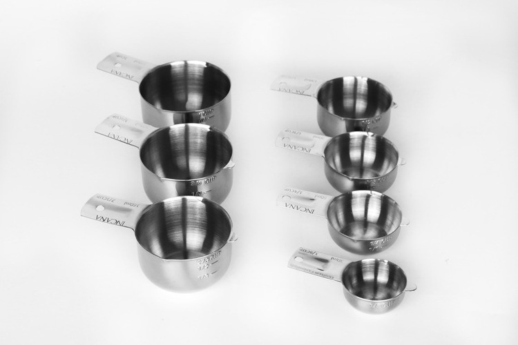 Top Seller 14pcs Stainless Steel Measuring Cup and Spoon