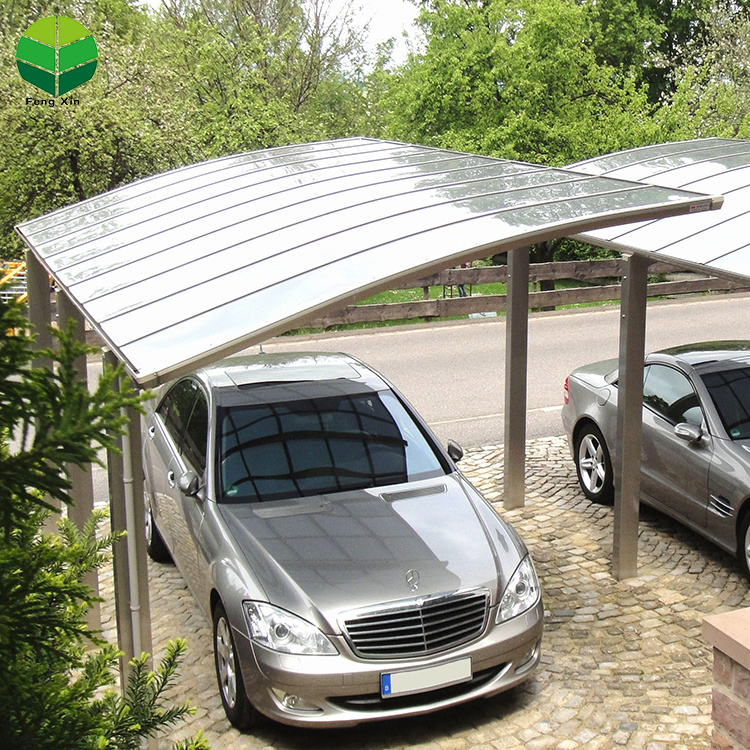 Good Quality Car Garage Shelter Canopy Trade Assurance Carport Roofing Sheet Car Parking Shade