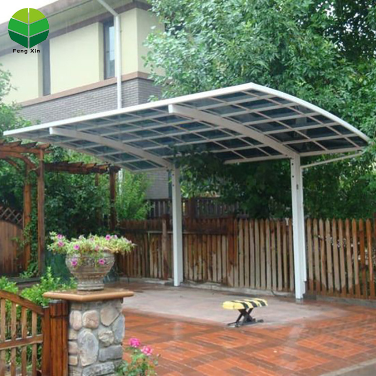 Good Quality Car Garage Shelter Canopy Trade Assurance Carport Roofing Sheet Car Parking Shade