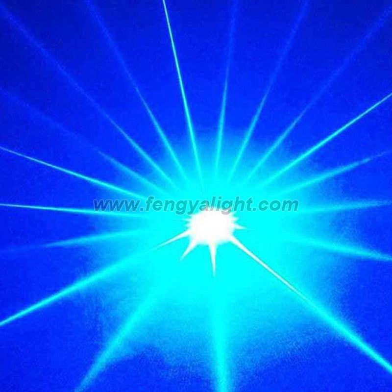 laser christmas lights 1W blue animation laser show / Blue laser light / disco light