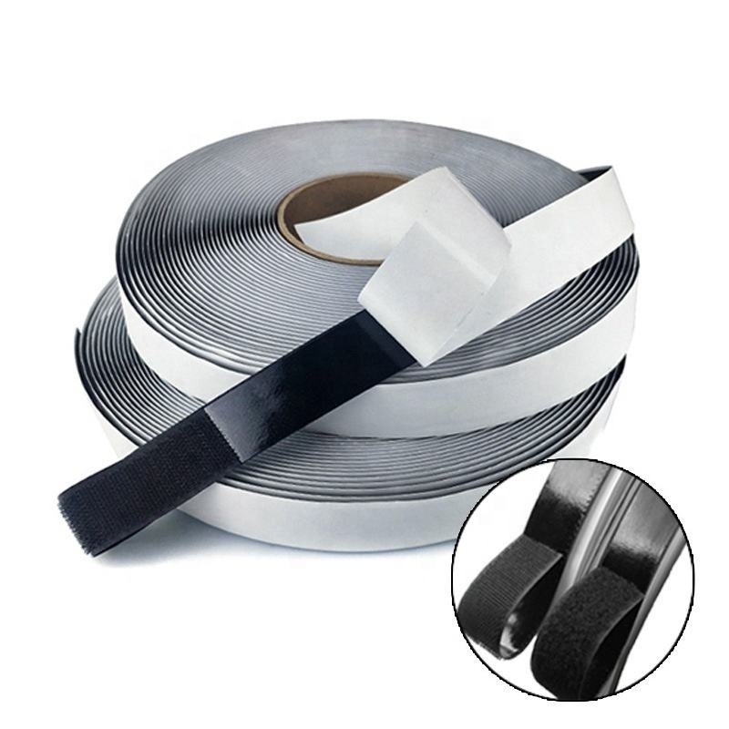 Heavy Duty Premium Fasteners Double Sized Sticky Back Glue Strong Sticky self Self-Adhesive Glue Hook And Loop Tape