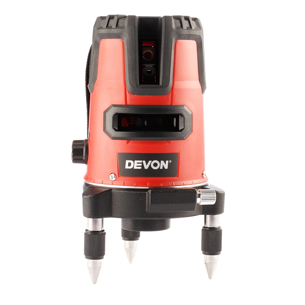 DEVON Brightened Point Green Light/cylindrical Five-line Construction Cheap Level Laser