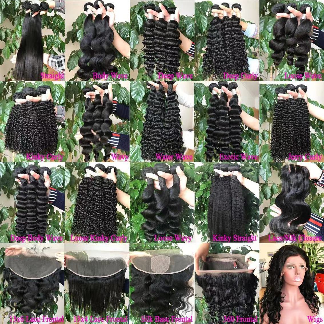 quality Top raw Brazilian hair curly deep wave bundles bundles hair for braiding from best Chinese hair vendors factory