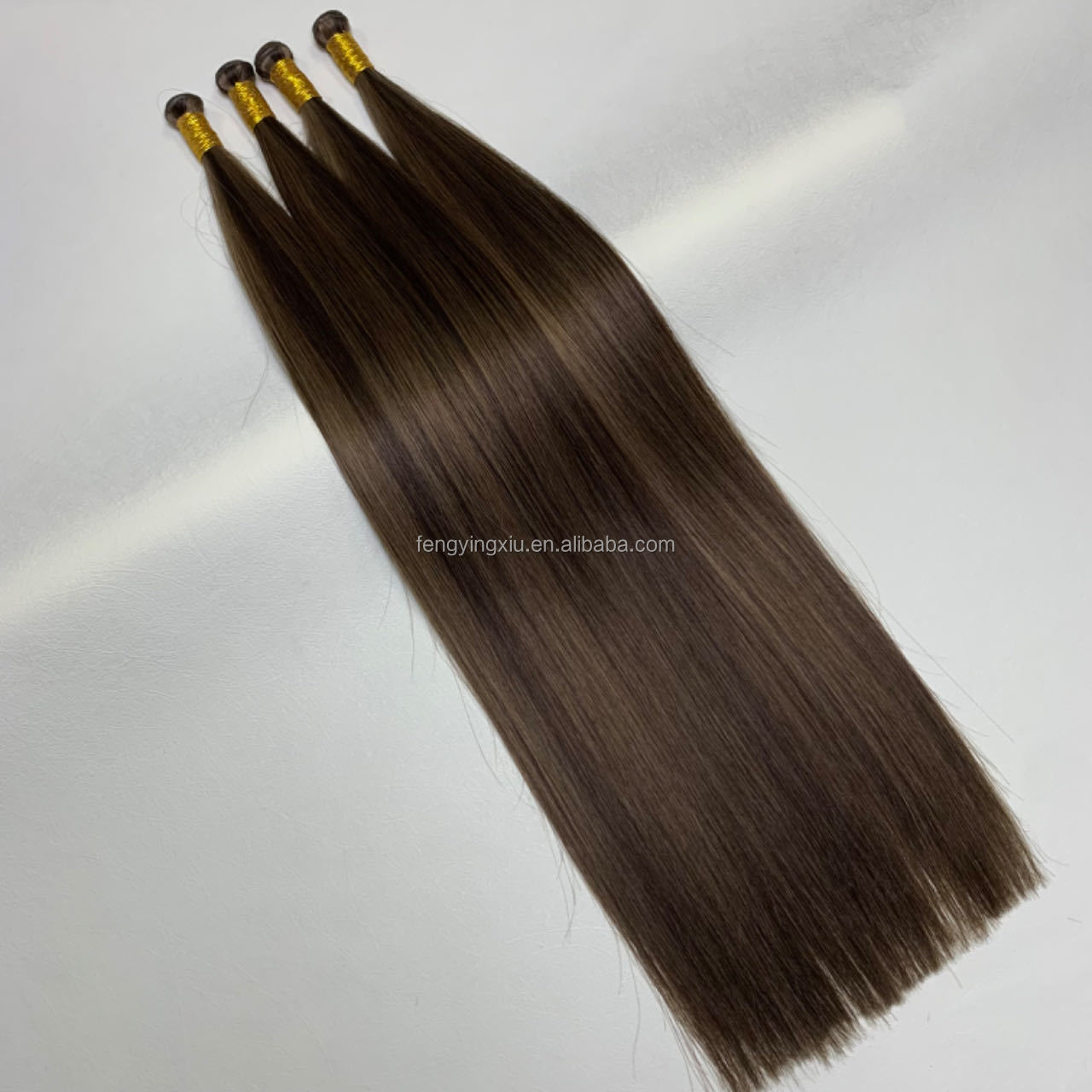 Invisible Genius Weft Hair Extension  Double Drawn Virgin Russian Seamless Pu Skin New Genius Weft