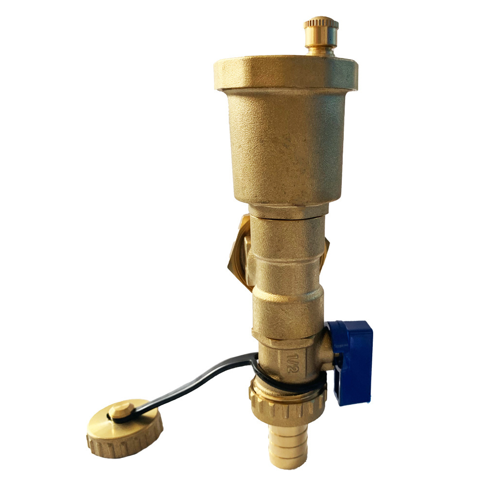 Factory supply  brass pressure relief valve Water distributor end piece for Water distributor