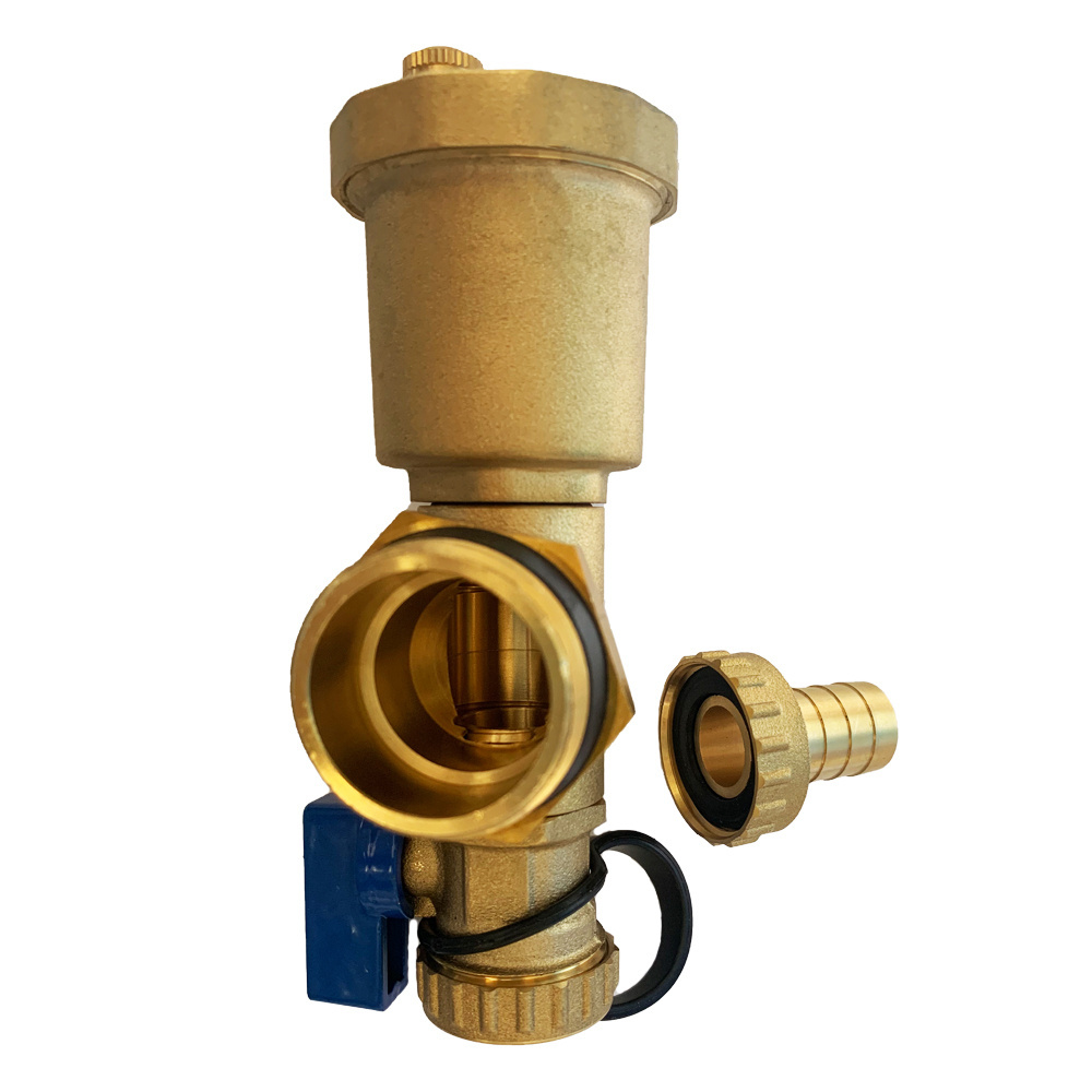 Factory supply  brass pressure relief valve Water distributor end piece for Water distributor