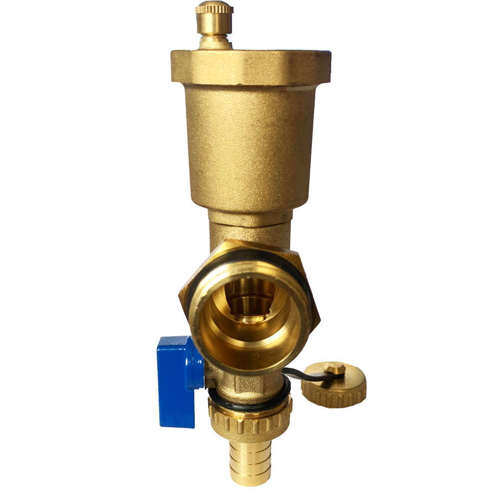 Factory supply  brass pressure relief valve Water distributor end piece for Water distributor