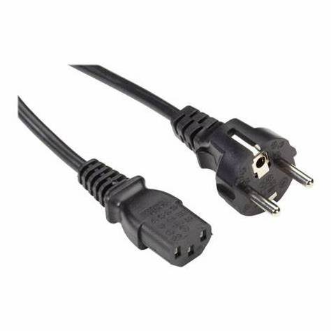 EU standard  C13 Connector Standard Iec 2pin Eu Male Vde Cable 10a 250v Right Angle Euro 90 Degree power cord