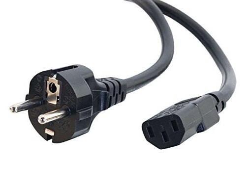 EU standard  C13 Connector Standard Iec 2pin Eu Male Vde Cable 10a 250v Right Angle Euro 90 Degree power cord