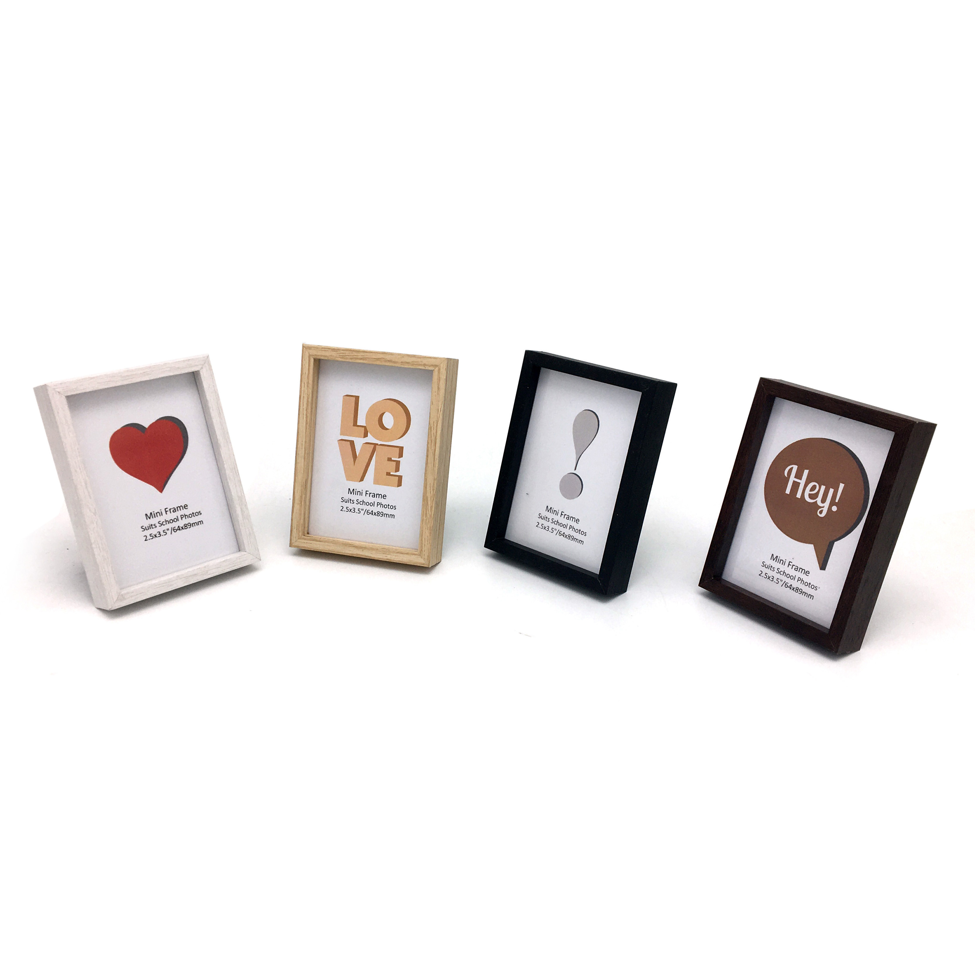 2x3 Inch Mini  photo frame fridge magnet cute magnetic photo picture frame for kitchen fridge