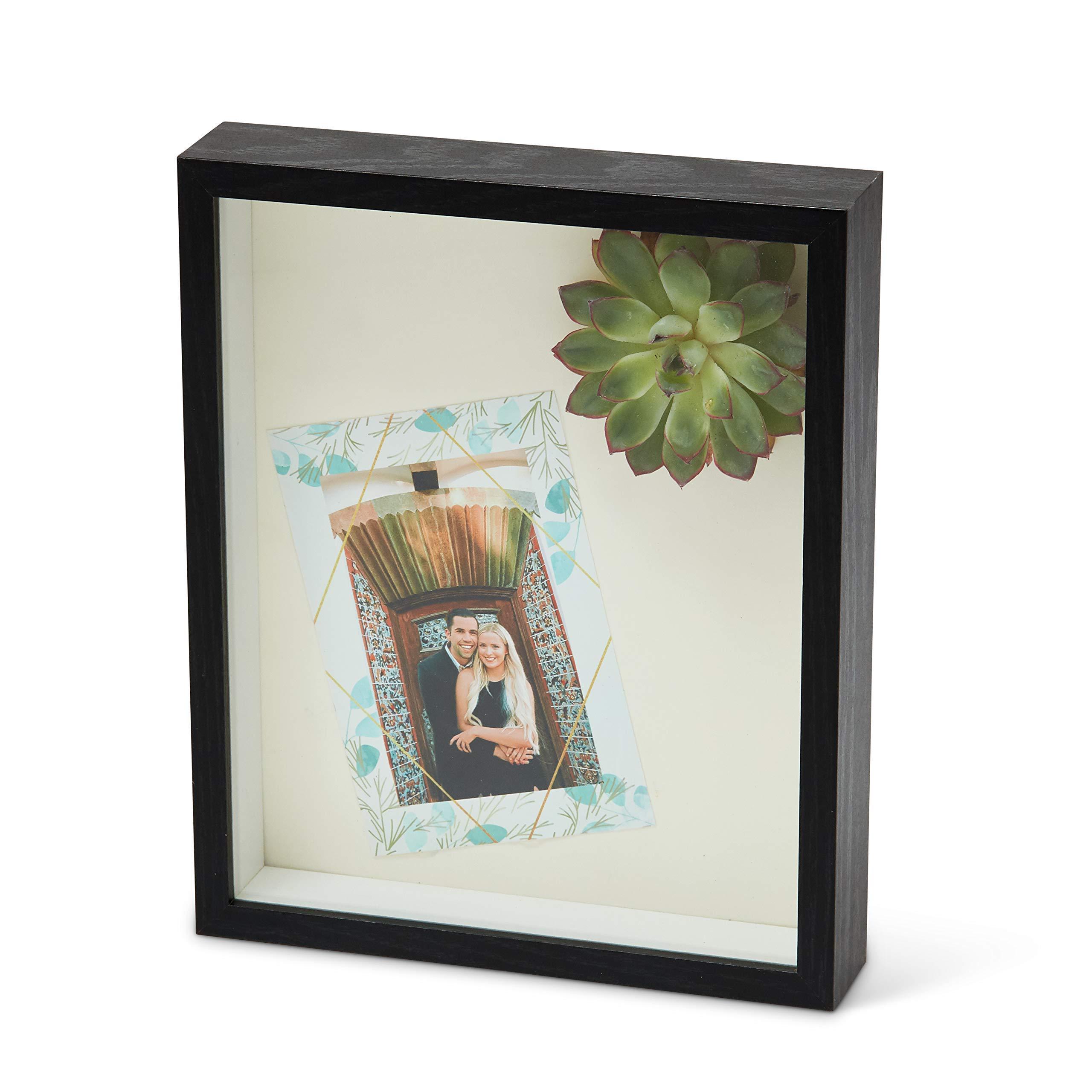 AMAZON black white shadow box display stand table box 6x8 8x10 11x14 12x12 16x24 picture photo frame souvenir