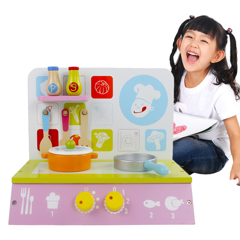 Role play toys children simulate mini green hearth kids favourite pretend play kitchen toy