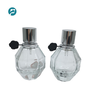 Mini grenade shaped perfume glass bottle 25ml