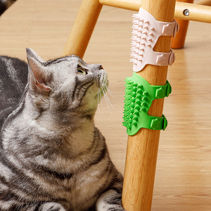 Grooming Cat itching massager 2-in-1 Massage Clean Itching Corner Horns Hair Cat Pet Comb Brush