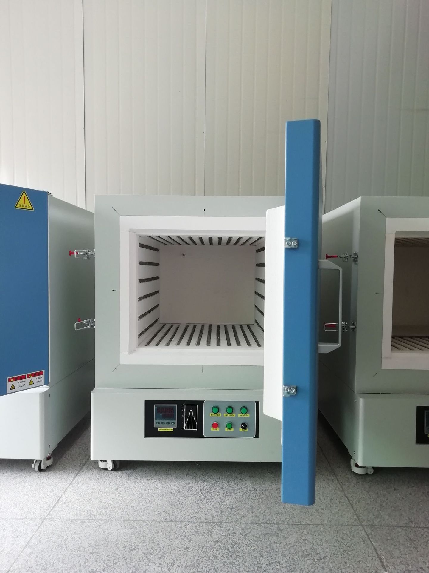 high temperature electric chamber furnace up to 1200.C muffle furnace