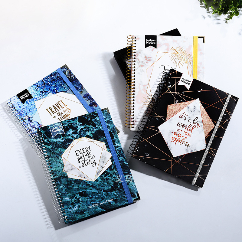 Creative small fresh A5 notebook students classroom cute coil notepad stationery manufacturers wholesale