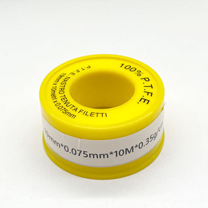 19mm 10meters High Temperature Resistance O Rings Shape Faucet Plumbing Gas Sealant PTFE Thread Seal Tape factory